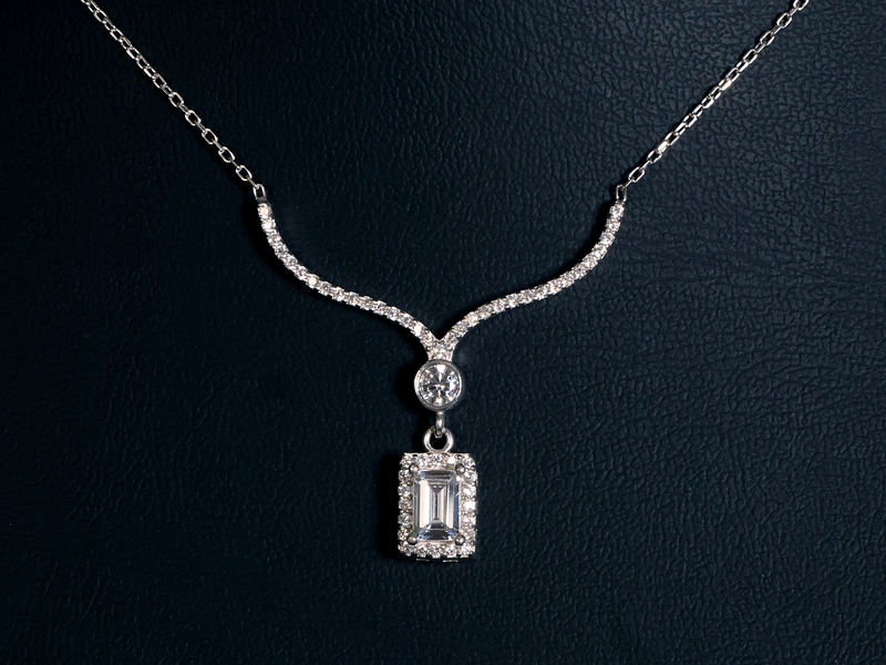 Liron Silver Tek Taş Günlük Kolye